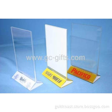 Custom Acrylic Menu Holders 